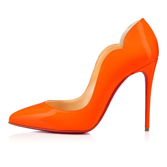 Christian Louboutin Shoes - CHRISTIAN LOUBOUTIN HOT CHICK ORANGE 37